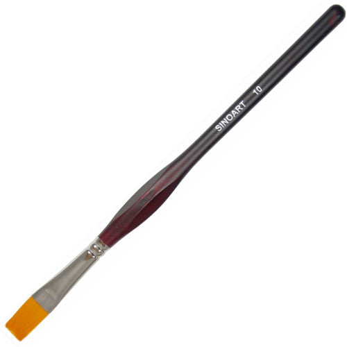 Pincel Chato Sintético Sinoart SFB0192 10